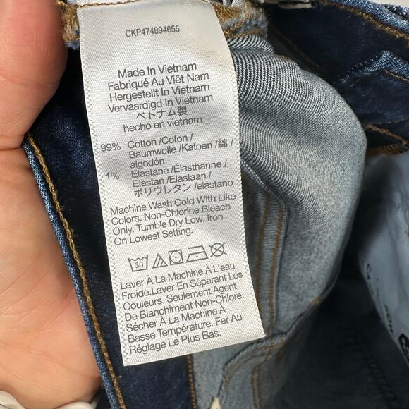 Madewell Skinny Flare Jeans in Rinse Wash - Picture 9 of 10